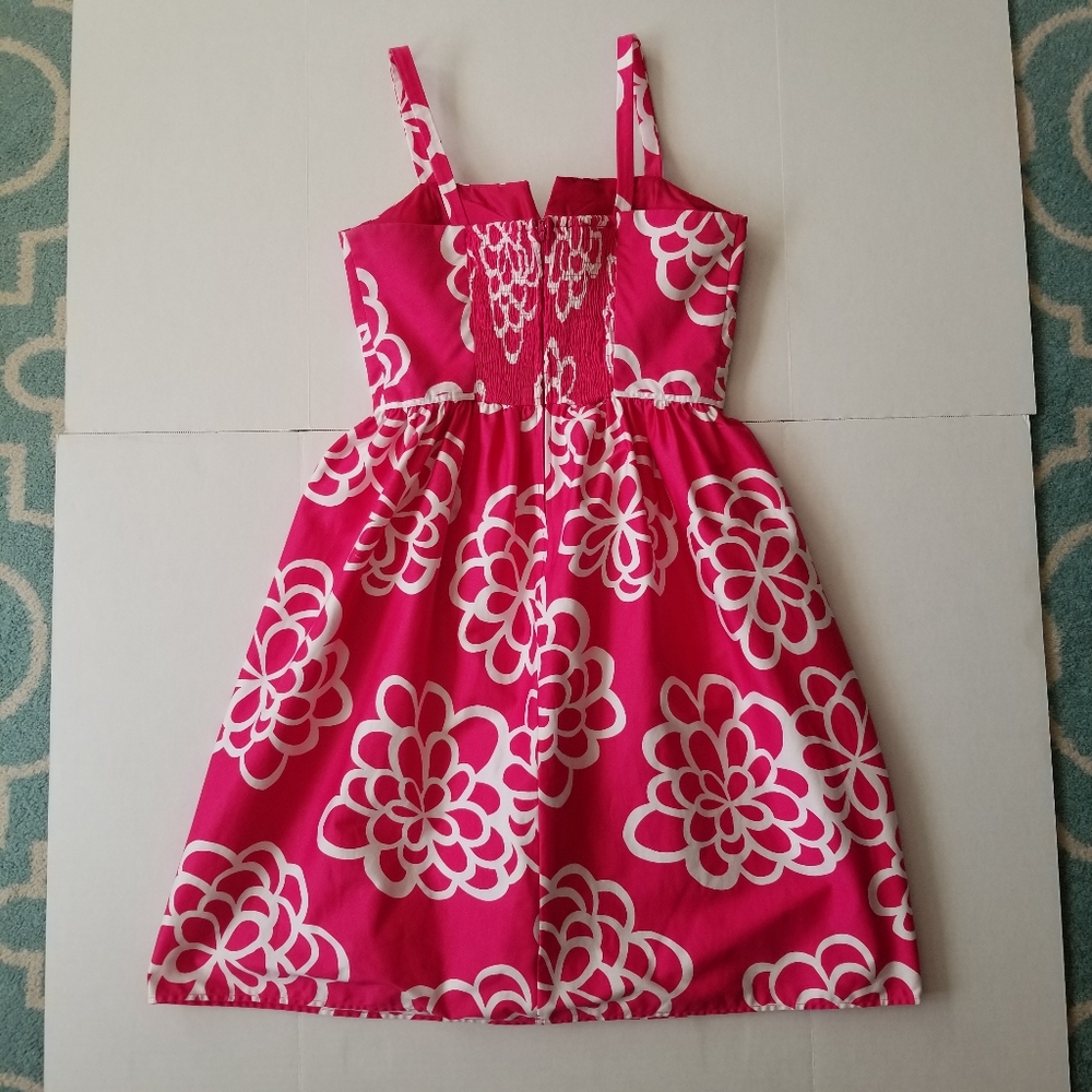 Hot Pink and White Summer Sundress by Madison Leigh - Picture 5 of 10